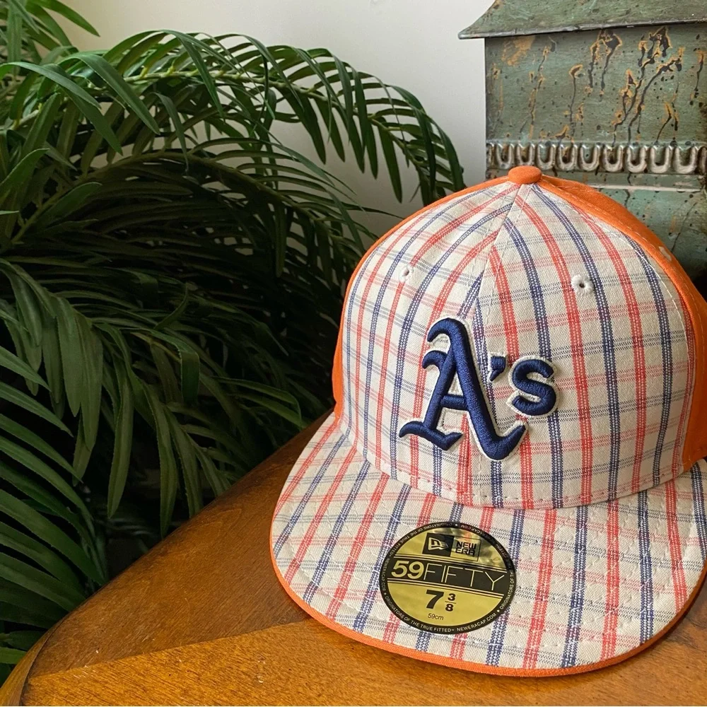 Oakland Athletics New Era 59FIFTY Fitted Hat 7 3/8